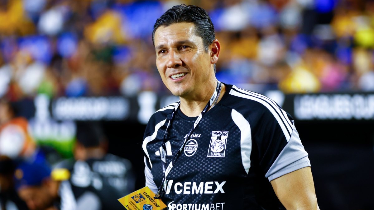 Hernán Elizondo a dirigido 4 partidos a Tigres; 1 de Liga MX y 3 de Leagues Cup / Jorge López