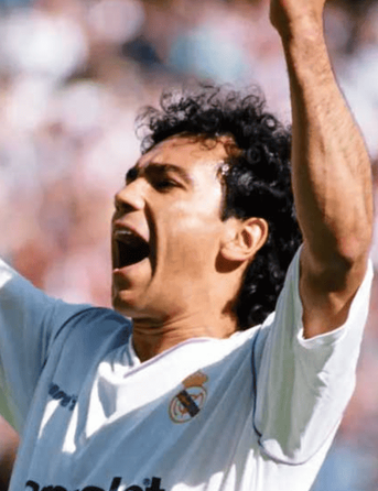 Hugo Sánchez jugó siete años para el Real Madrid.