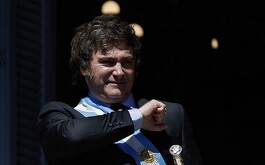 Javier Milei, presidente de Argentina/ AFP