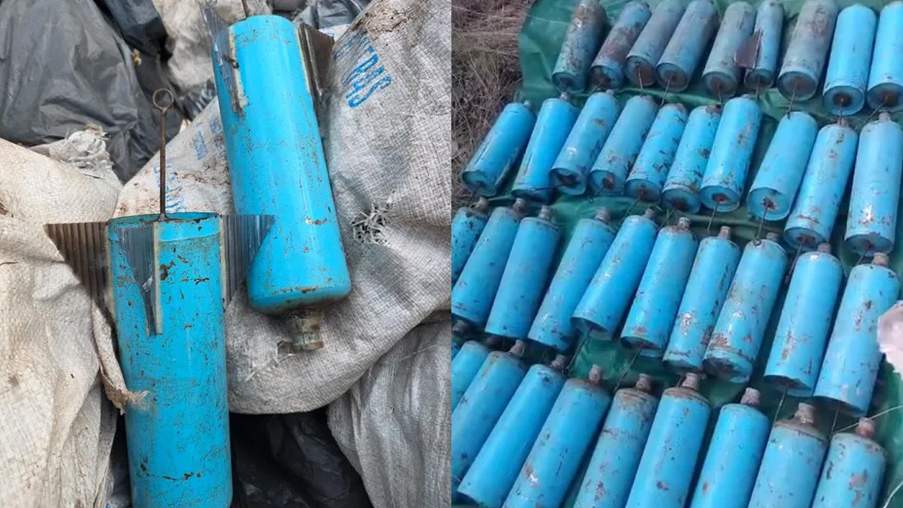 Localizan arsenal explosivo en campamento de presunto grupo criminal en Guerrero