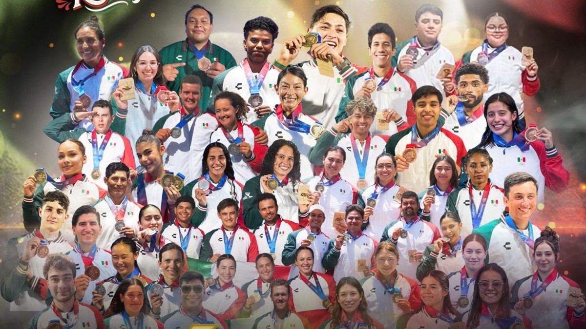 México conquistó un total de 407 medallas en Santo Domingo 2026 / CONADE