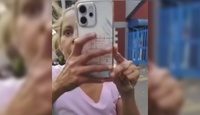 Una mujer se volvió viral tras agredir a una repartidora y pedir ser exhibida en redes sociales; la apodan 'Lady Súbeme'. | Redes sociales