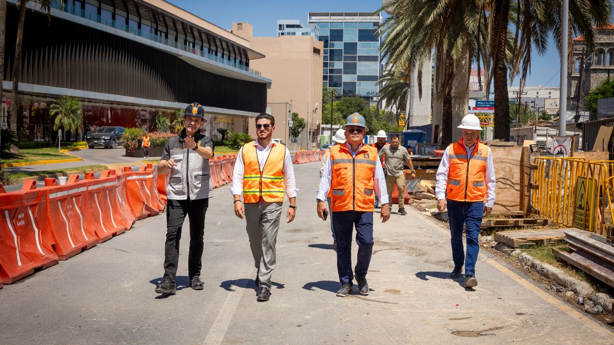 Supervisó el avance en la construcción de los apoyos del viaducto, así como los trabajos de cimentación, zapatas y columnas.