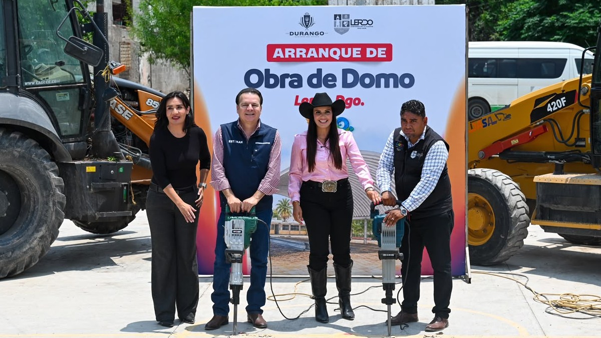Entre las acciones destaca la pavimentación de tres calles en la colonia Villa Jardín.
