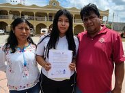 La aspirante Brisa García espera reunirse con autoridades de la UNAM para revisar su caso y así pueda comprobar su pase a la universidad