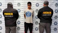 Bryan Geovanni 'N' es vinculado a proceso por robo con violencia y abuso a recamarera de hotel de Nezahualcóyotl. | Fiscalía Edomex