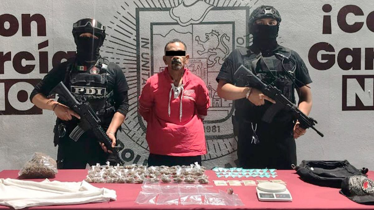 Fue capturado durante la madrugada del 12 de agosto en el cruce de las calles Bilbao y Granada, en la colonia Valle de Lincoln, Sector Minas.