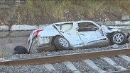 En cuestión de segundos, Álvarez se percató de que la locomotora estaba mucho más cerca de lo que había calculado.