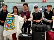 Familiares recibieron a los cuatro estudiantes que interrumpieron su estadía para regresar a México / Facebook: Universidad Tecnológica de Huejotzingo