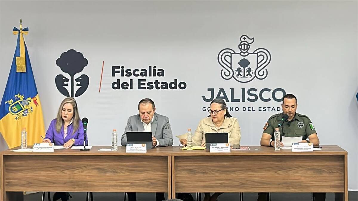 Funcionarios de la Fiscalía del Estado de Jalisco