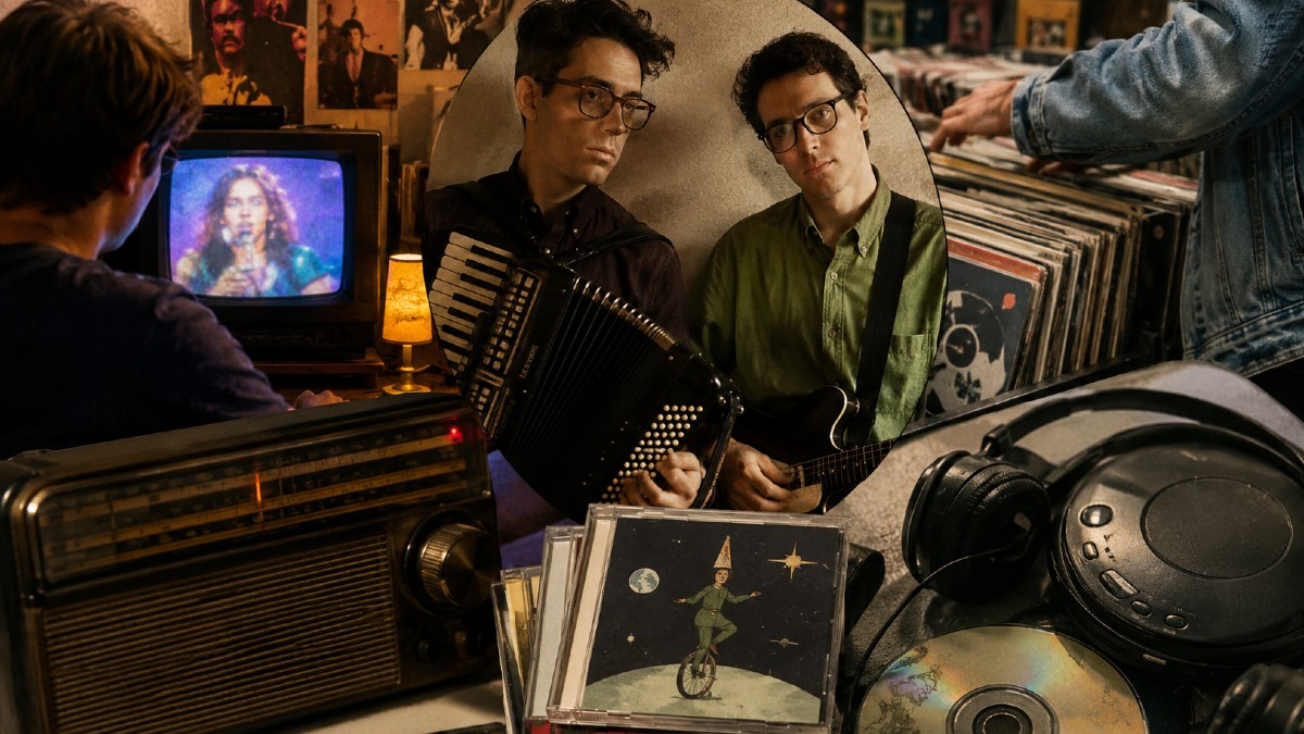 Imagen generada por IA para describir nostalgia de escuchar música. / ChatGPT