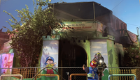 Incendio en jardín de niños en San Nicolas
