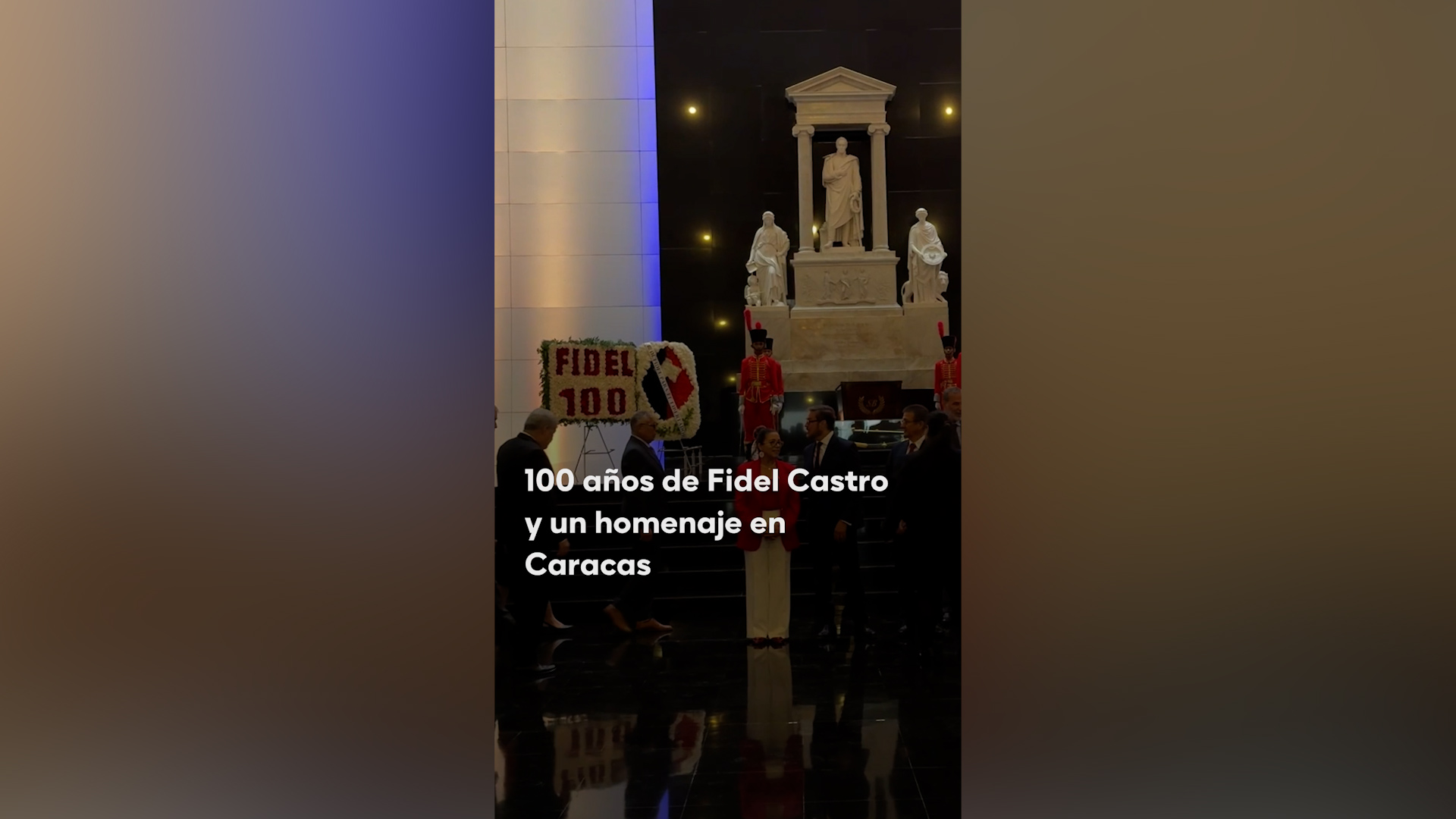 Realizan homenaje por los 100 años de Fidel Castro