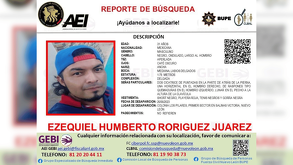 Reporte de búsqueda de Ezequiel Humberto Rodríguez Juárez en Salinas Victoria