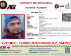 Reporte de búsqueda de Ezequiel Humberto Rodríguez Juárez en Salinas Victoria