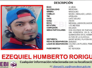 Reporte de búsqueda de Ezequiel Humberto Rodríguez Juárez en Salinas Victoria