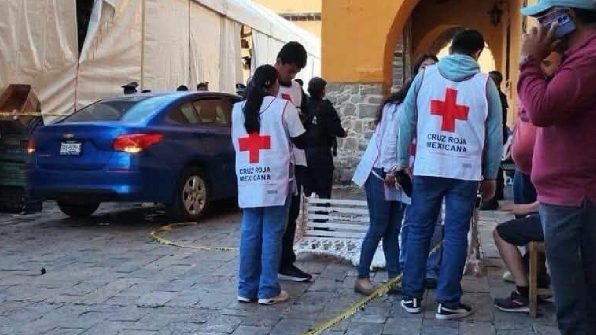 La zona se encontraba ampliamente concurrida debido a la realización de la Gran Feria de la Manzana 2026 / Facebook: Denuncia Ciudadana Teziutlán