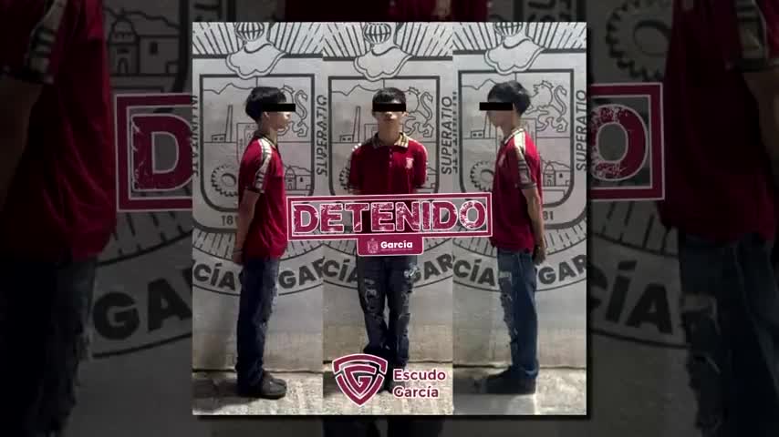 García: Adolescente de 17 años es detenido con drogas en la colonia Valle de Lincoln