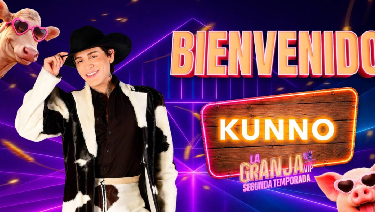 Kunno es confirmado como nuevo participante de La Granja VIP 2026 | Redes sociales