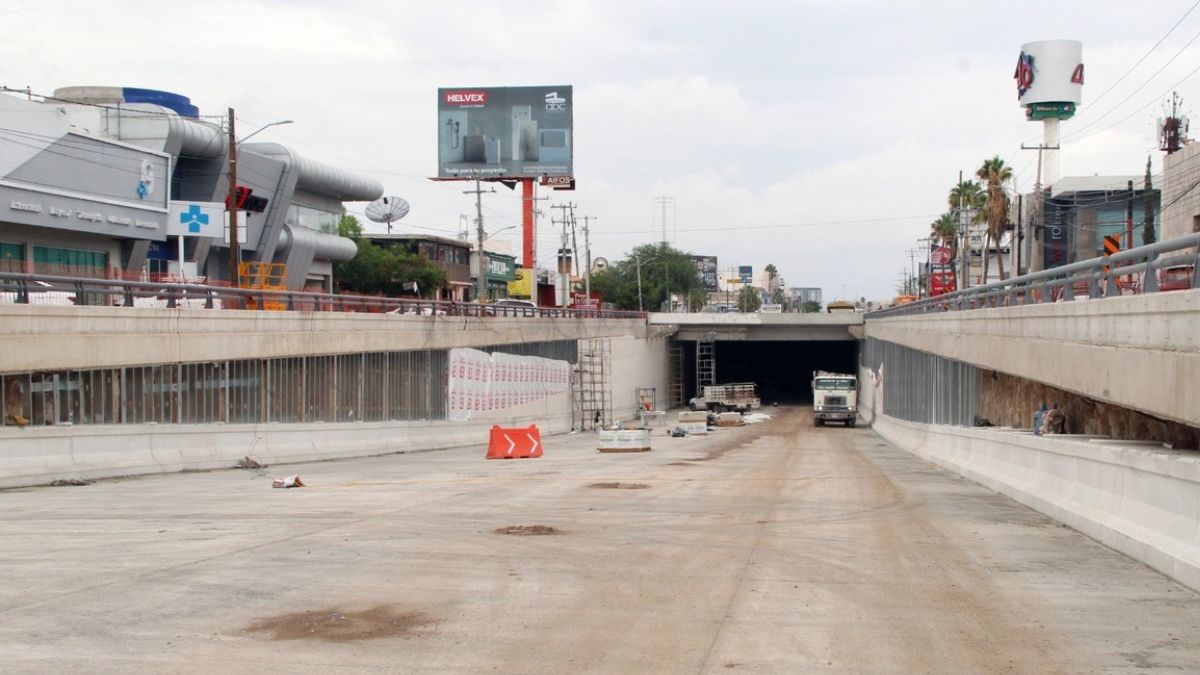 La obra del Sistema Vial Independencia-Abastos incluye un paso inferior de cuatro carriles para optimizar el flujo en este sector de Torreón.