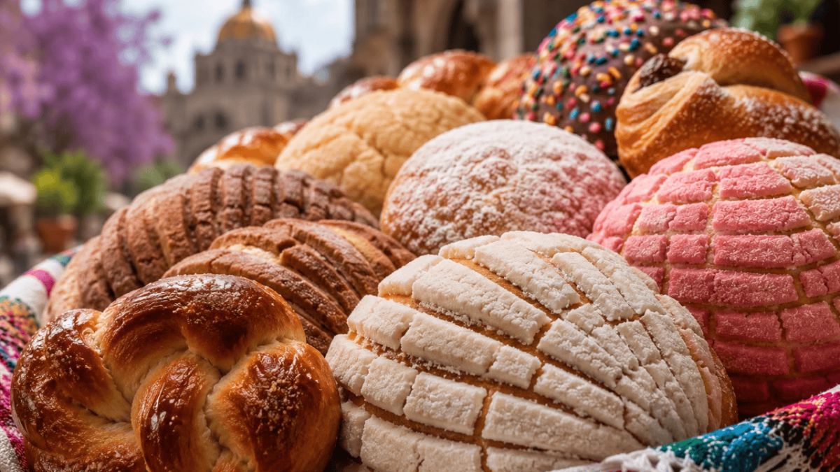 El pan dulce mexicano tiene una amplia variedad.| Especial