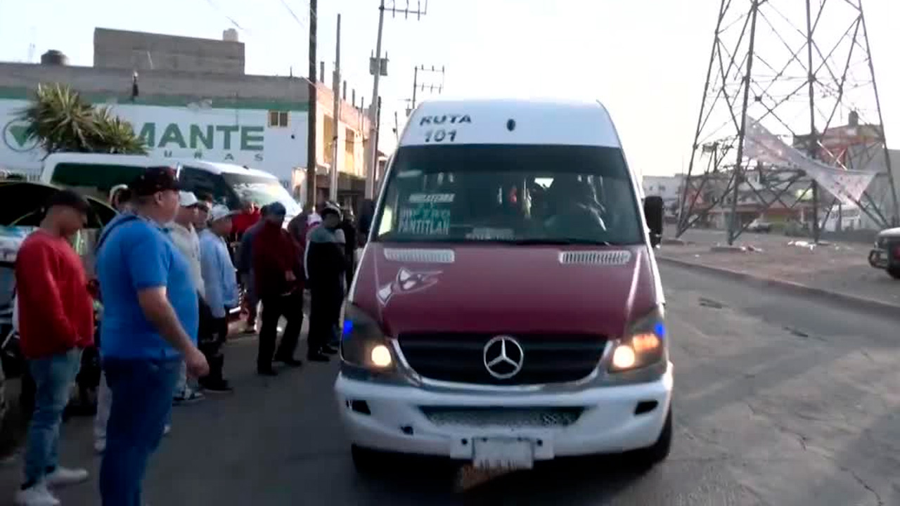 “Transporte Seguro”: operadores enfrentan por su cuenta la inseguridad en Chimalhuacán