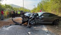 El accidente ocurrió alrededor de las 07:00 horas sobre la Carretera al Parque Natural La Estanzuela y la avenida Valle Alto.
