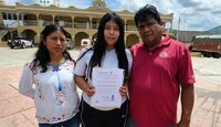 La aspirante Brisa García espera reunirse con autoridades de la UNAM para revisar su caso y así pueda comprobar su pase a la universidad