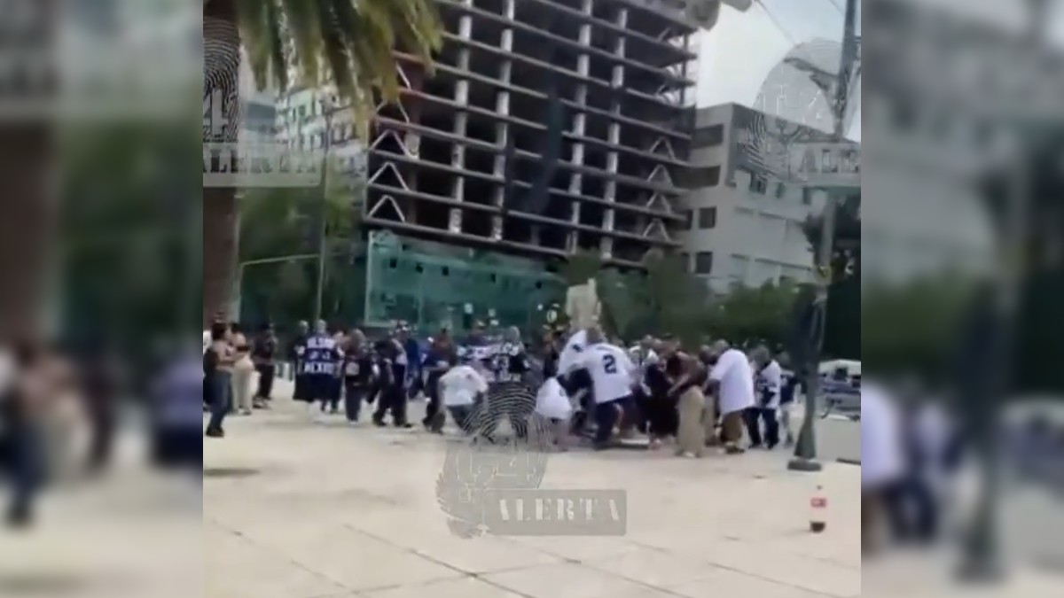 'Los Cholos' y 'Los Cacos 13' protagonizaron una riña en el Monumento a la Revolución | Carlos Jiménez