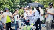 Familiares y amigos exigen en Guadalajara la localización con vida de Ricardo Cabezas. | Imágenes Ricardo Valdivia