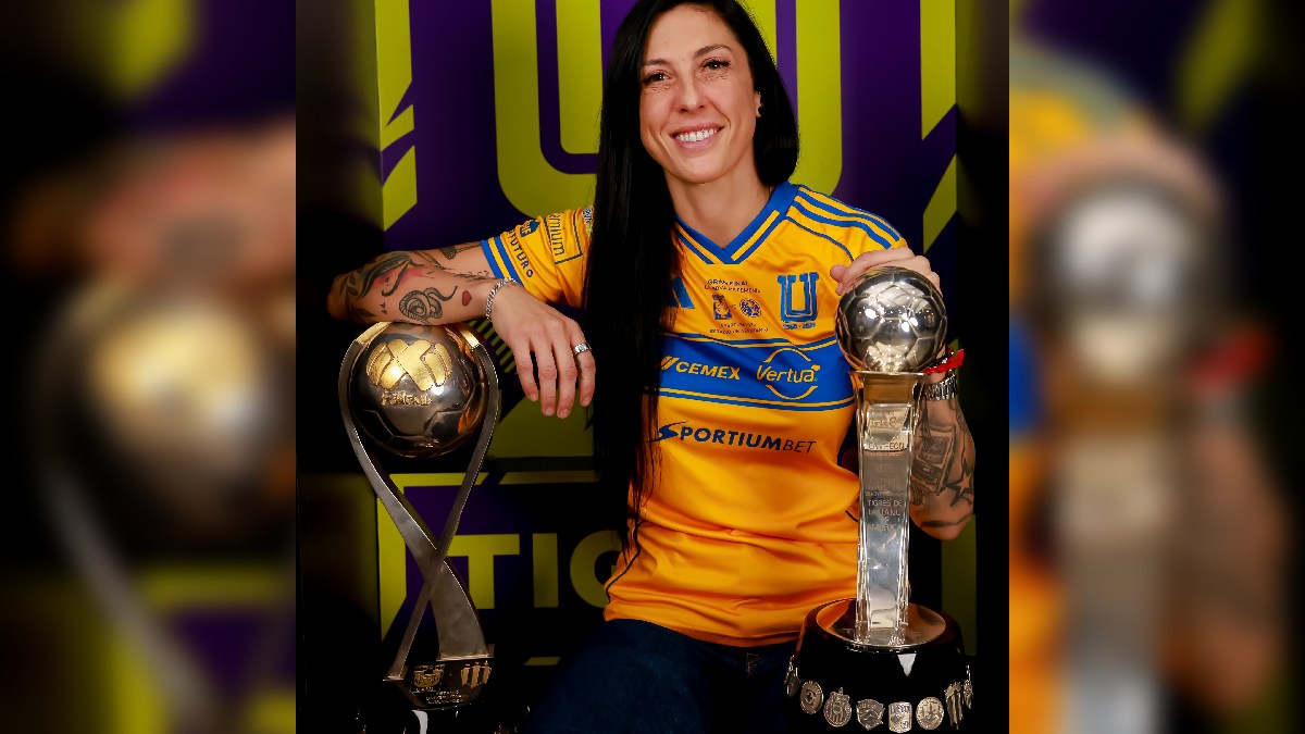 Jenni Hermoso ganó 2 títulos con Tigres Femenil / Tigres Oficial