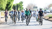 Los organizadores prepararon dos recorridos con diferentes niveles de dificultad.