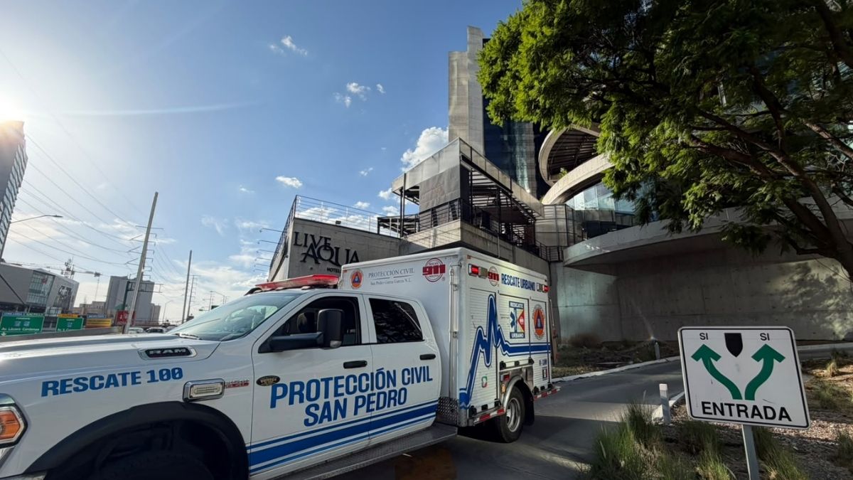 La pequeña fue trasladada para recibir atención médica y se reportó estable tras el accidente en Trébol Park.