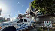 La pequeña fue trasladada para recibir atención médica y se reportó estable tras el accidente en Trébol Park.