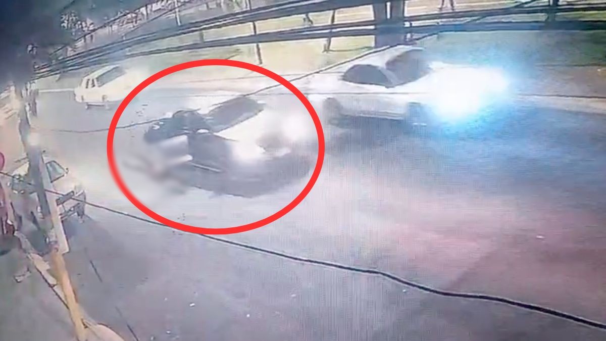 Revelan VIDEO de Estafany, la mujer que saltó de un auto en movimiento para escapar de su exnovio en Neza. | Especial