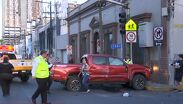 Volcadura en Centro de Monterrey moviliza a cuerpos de emergencia. TD Fin de Semana Nocturno Monterrey, 16 de agosto de 2026