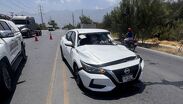 Conductor de un automóvil resultó policontundido tras chocar contra un camión de basura