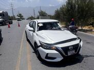 Conductor de un automóvil resultó policontundido tras chocar contra un camión de basura