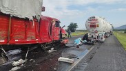La congestión se originó por las fallas que han afectado el funcionamiento de la caseta de Acatlán de Juárez y alrededores