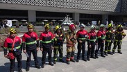 Los cuerpos de bomberos y protección civil forman parte de los simulacros | Cuartoscuro