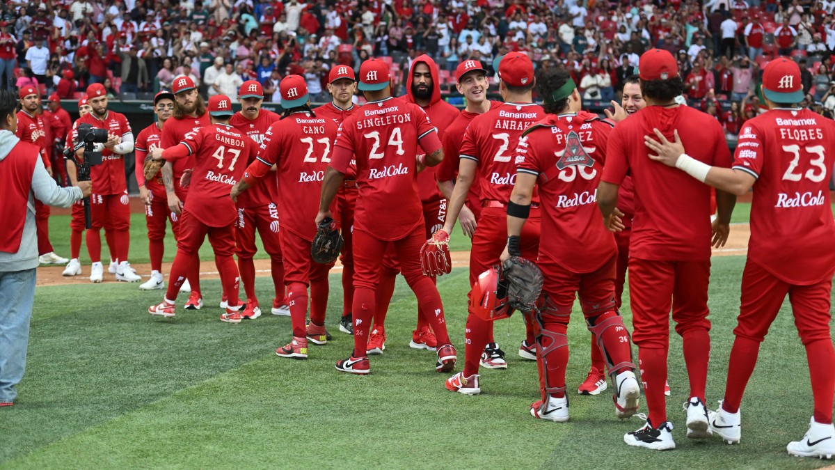 Diablos Rojos del México logró remontar una serie que se encontraba 3-2 en contra / Cortesía: Diablos Rojos del México