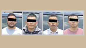 Cuatro hombres fueron detenidos en Nextlalpan, Edomex, por presunto secuestro de un menor. | Secretaría de Seguridad Edomex