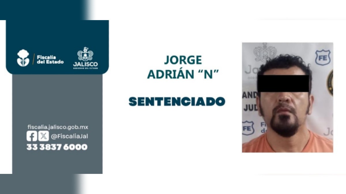 Jorge Adrián ‘N’ recibió una condena de 17 años, un mes y 22 días de prisión por homicidio calificado