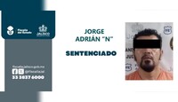 Jorge Adrián ‘N’ recibió una condena de 17 años, un mes y 22 días de prisión por homicidio calificado