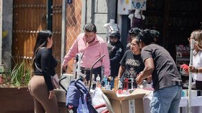 Operativos de Vía Pública y Tránsito Municipal buscan garantizar el orden en la calle 6 Oriente, conocida como la "Calle de los Dulces",