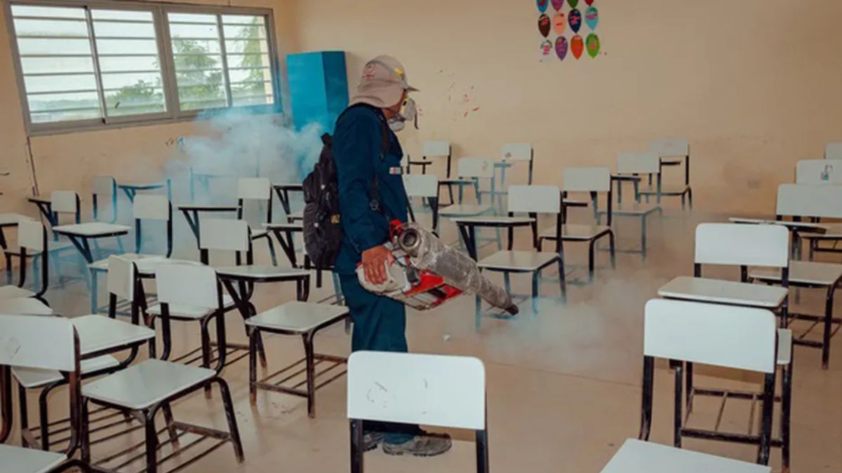 Secretaría de Salud Jalisco refuerza acciones contra el dengue en escuelas de Jalisco. | Secretaría de Salud Jalisco vía Facebook