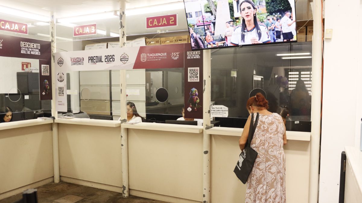 Tlaquepaque aplica hasta el 75% de descuentos en multas, recargos de predial y agua.