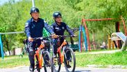 El alcalde entregó bicicletas tipo montaña, con su respectivo equipo de protección: casco, rodilleras y coderas, con una inversión de 117 mil pesos