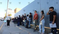 El bloque de aplicación se realizó de 9:00 de la mañana a 12:00 del día.