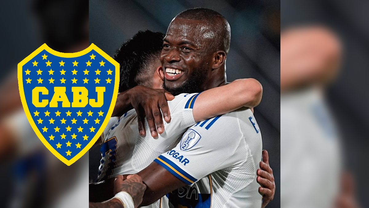 Enner Valencia tendrá en Boca el dorsal 13 para Argentina y el 30 en la Copa Sudamericana / Instagram